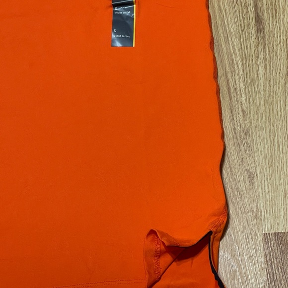 Men's Short Sleeve Performance T-Shirt - All In Motion™ Dark Orange S *L947 - Picture 6 of 10